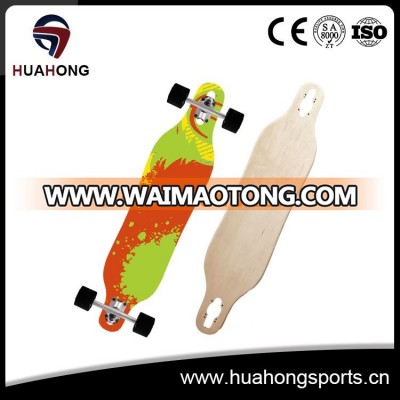 HS-C03 Canadian Maple Longboard Skateboard Deck